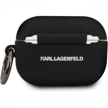 Karl Lagerfeld silikonový kryt pro Airpods Pro černý