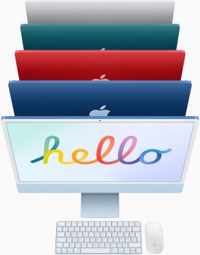 Apple iMac 24" (2021) 8CPU/7GPU 256GB stříbrný