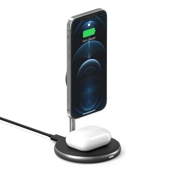 HyperJuice – 2v1 magnetická bezdrátová nabíječka pro iPhone 12/13 a AirPods