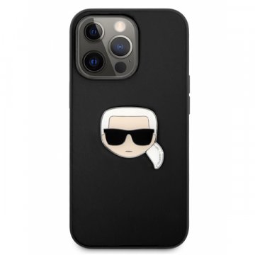 Karl Lagerfeld PU Leather Karl Head iPhone 13 Pro