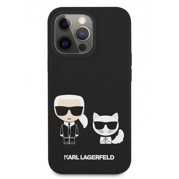 Karl Lagerfeld and Choupette Liquid Silicone iPhone 13 Pro
