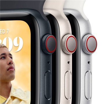 Apple Watch SE (2022) Cellular 40mm hvězdně bílé