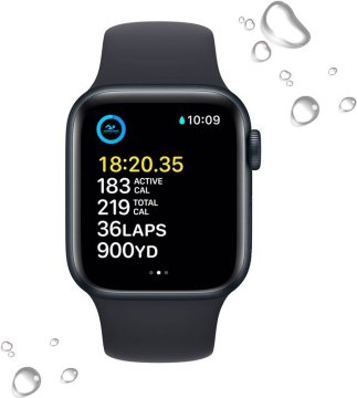 Apple Watch SE (2022) GPS 44mm černé