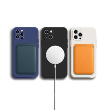 Silikonový MagSafe kryt iPhone XS/X - Modrý