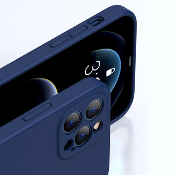 Silikonový MagSafe kryt iPhone XS/X - černý