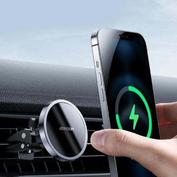 Joyroom magnetický MagSafe držák telefonu do auta s bezdrátovým nabíjením