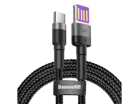Baseus Cafule Hw Quick Charging Data kabel USB Double-Sided Type-C 40W 1M černý