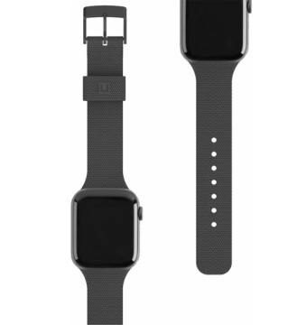 UAG [U] Dot silikonový řemínek Apple Watch 42/44/45/49 mm černý
