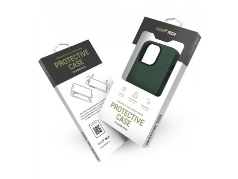 RhinoTech MAGcase Eco kryt pro iPhone 14 Pro tmavě zelený