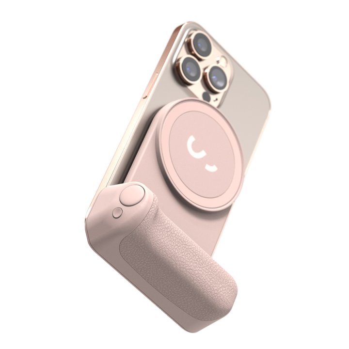 ShiftCam SnapGrip fotografický stojan s MagSafe růžový