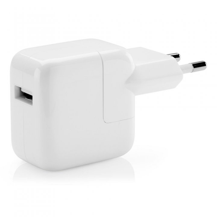 Apple USB 12W nabíjecí adaptér bílý