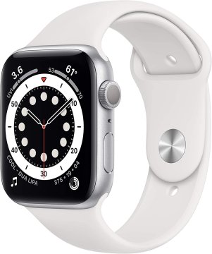 Apple Watch Series 6, 44mm, GPS, Stříbrné
