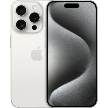 Apple iPhone 15 Pro, 128GB, Bílý titan