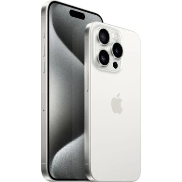 Apple iPhone 15 Pro, 128GB, Bílý titan