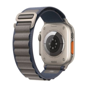 Apple Watch Ultra 2 49mm titanová s modrým alpským tahem M