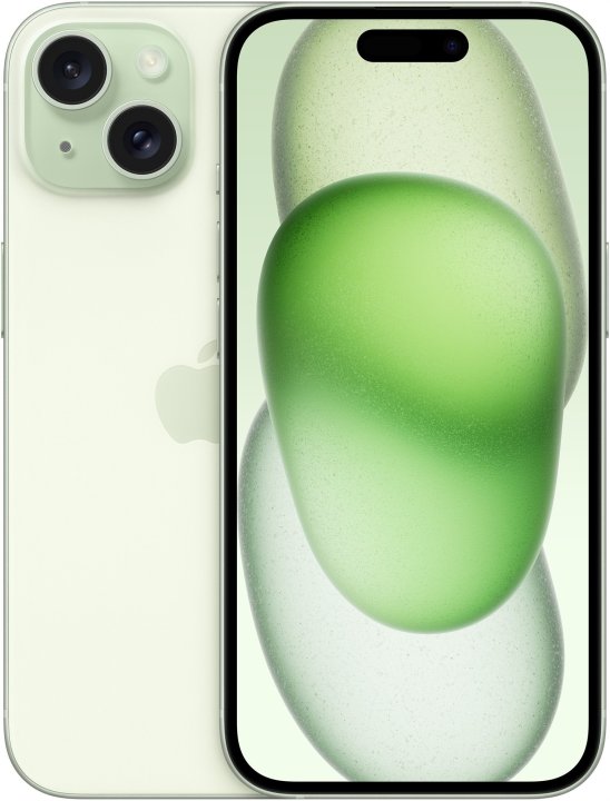 Apple iPhone 15, 128GB, Zelený