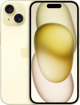 Apple iPhone 15, 128GB, Žlutý