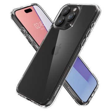 Spigen Ultra Hybrid, crystal clear - iPhone 15 Pro