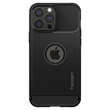 Spigen Rugged Armor, matte black - iPhone 13 Pro