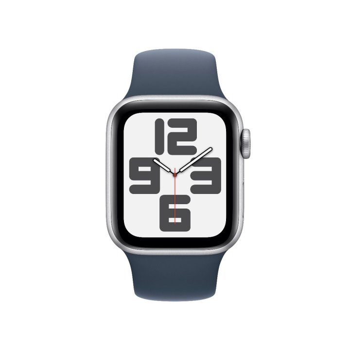 Apple Watch SE (2023) GPS 40mm stříbrný hliník s řemínkem S/M