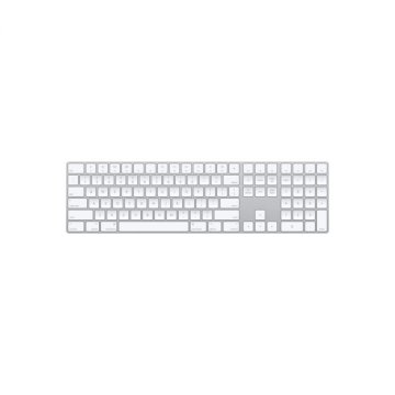 Apple Magic Keyboard s numerickou klávesnicí a českou lokalizací - Bílá