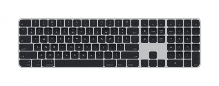 Apple Magic Keyboard 3 s Touch ID, numerickou klávesnicí a českou lokalizací