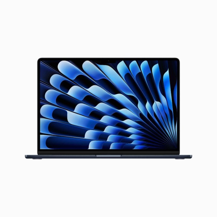 Apple MacBook Air 15,3" (2024) / M3 / 8x CPU / 10x GPU / 8GB / 256GB SSD, CZ - temně inkoustový