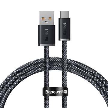 Baseus USB-A - USB-C nabíjecí kabel 100W 1m šedý