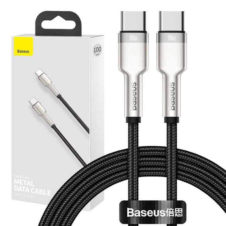 Baseus USB-C - USB-C nabíjecí kabel 1m černý