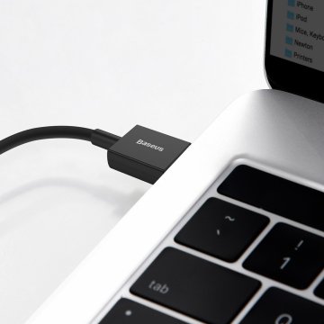 Baseus Lightning - USB-A nabíjecí kabel 2m černý