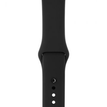 Apple Watch Series 3 42mm vesmírně šedý hliník s černým sportovním řemínkem (2017)